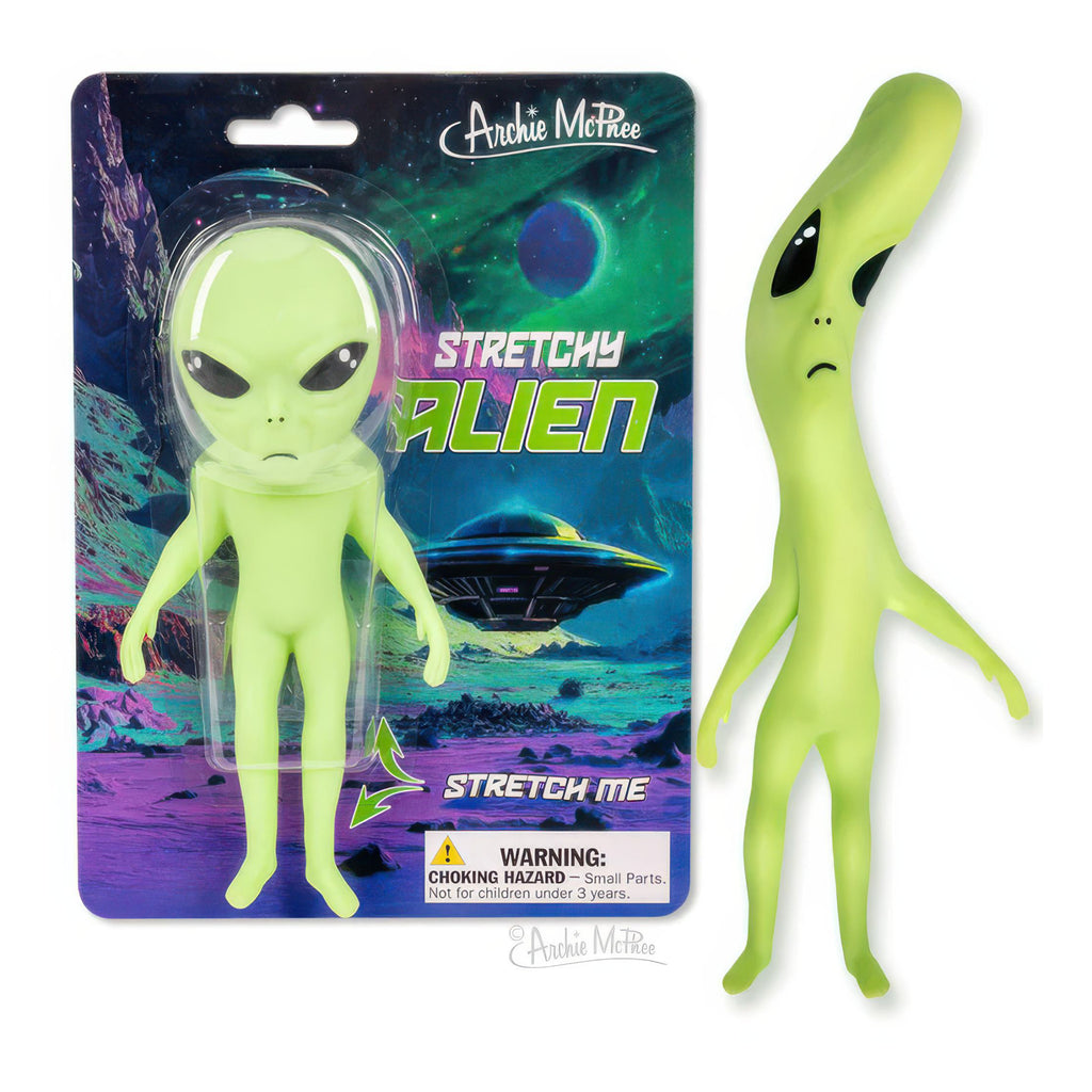 Stretchy Alien - stretched.