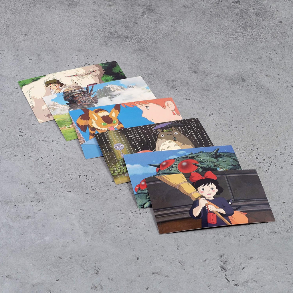 Studio Ghibli: 100 Collectible Postcards samples.