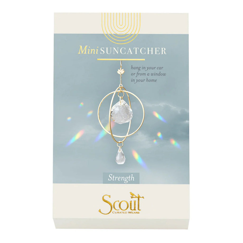 Suncatcher Lotus/Strength packaging.