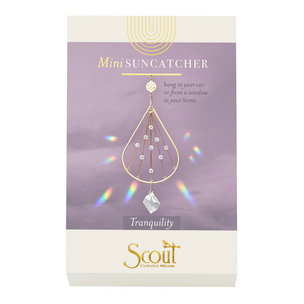 Suncatcher Peace/Tranquility packaging.