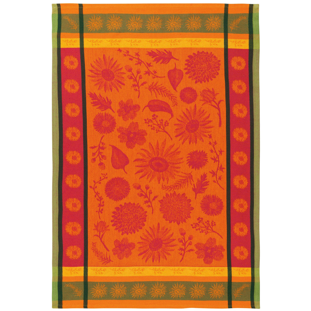 Sunflower Splendor Jacquard Dishtowel.