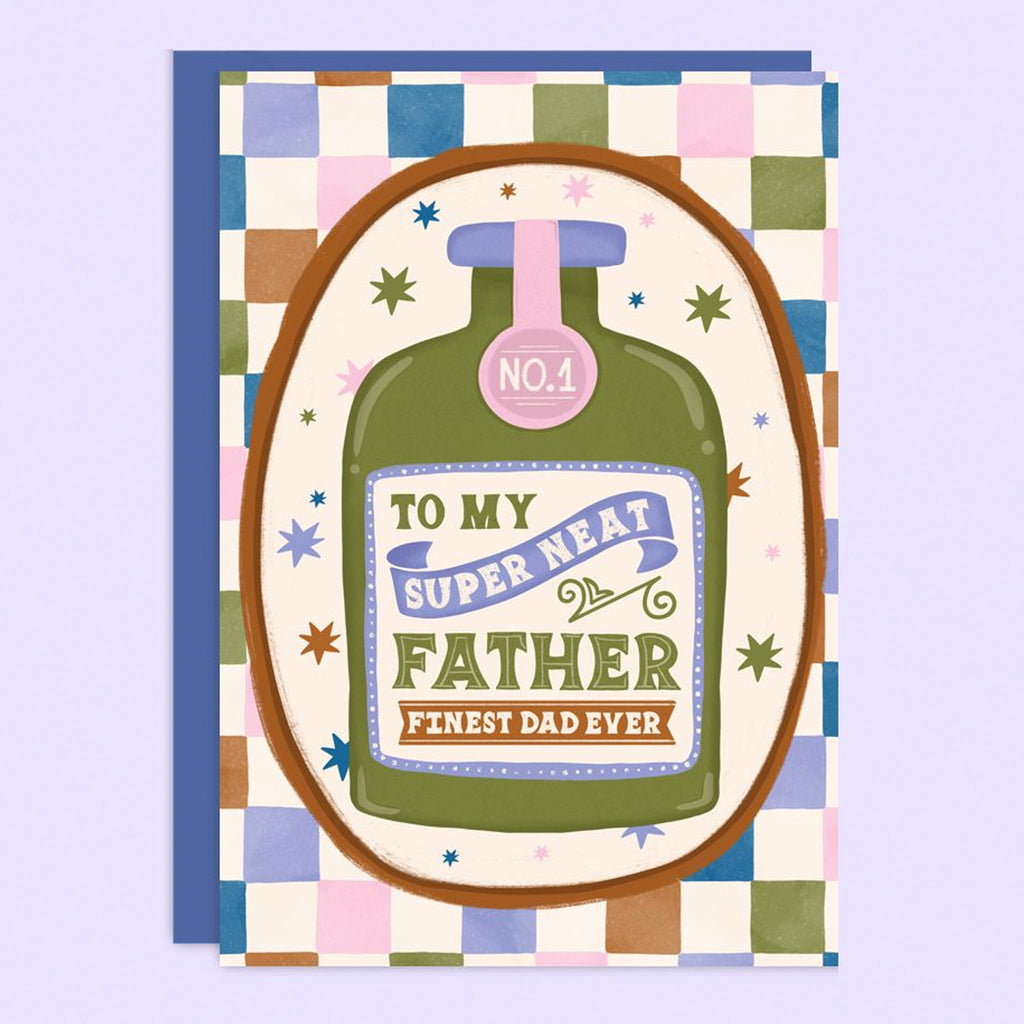 Super Neat Dad Card.