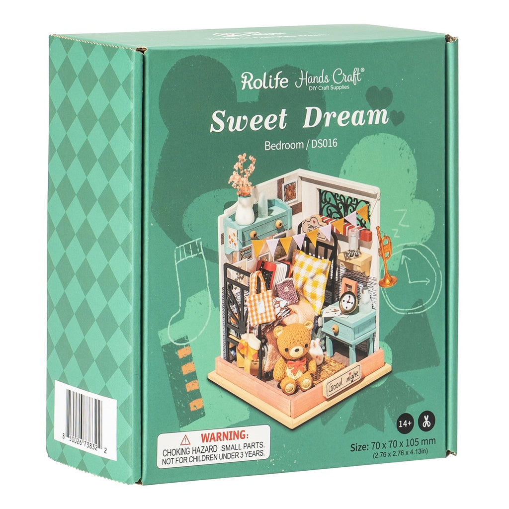 Sweet Dream DIY Miniature House Kit packaging.