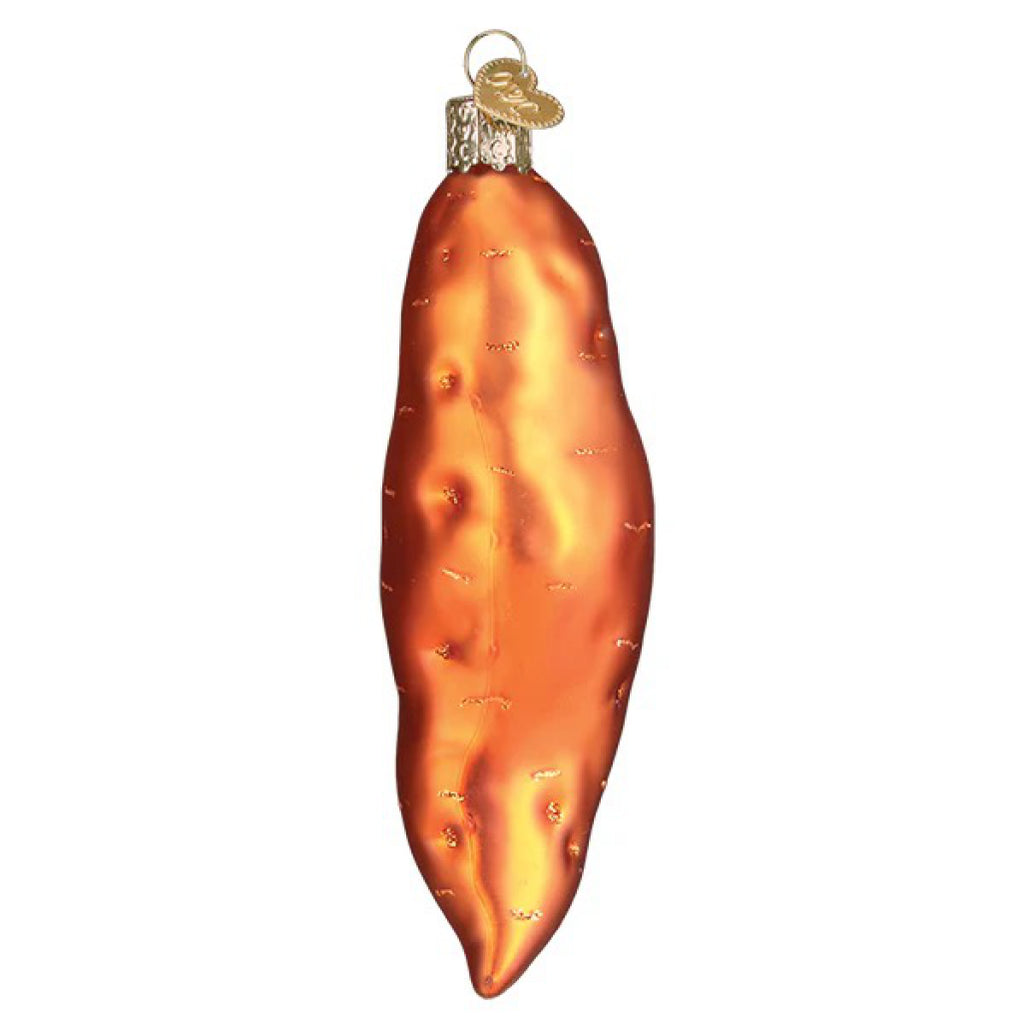 Sweet Potato Ornament side view.