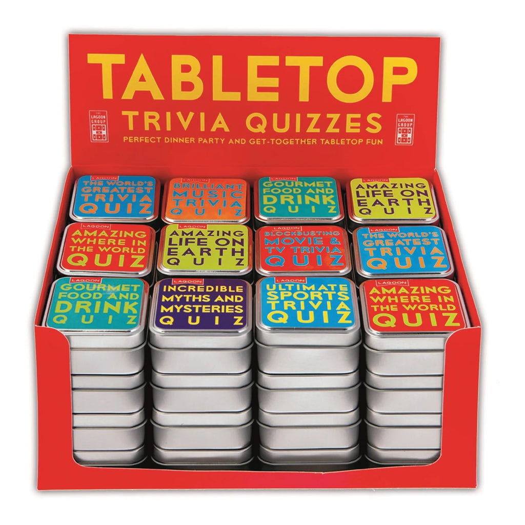 Table Top Trivia Quizzes.