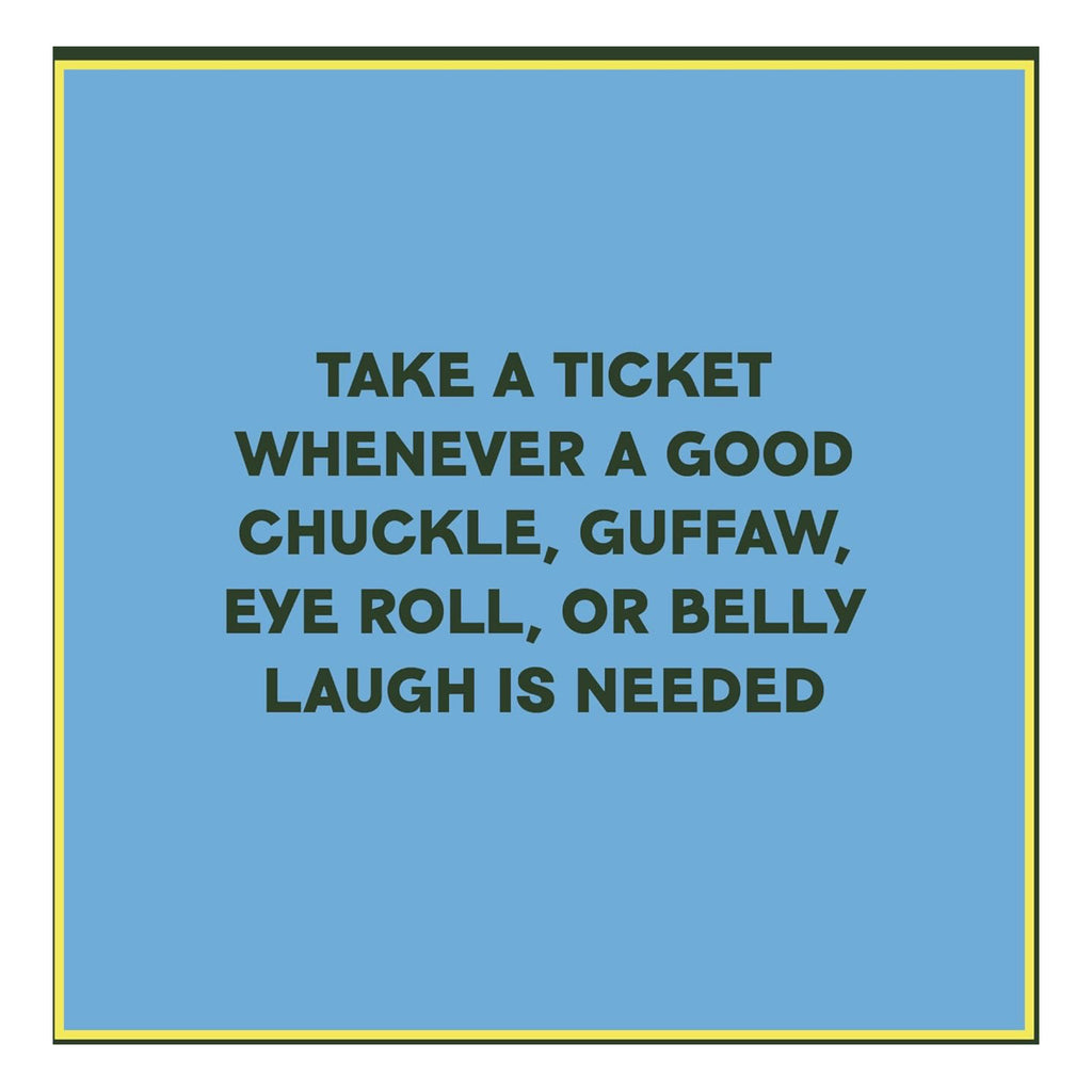 Take-a-Ticket: Dad Jokes - spread 1.