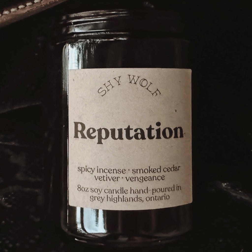 Taylor Swift Reputation Tarot Soy Wax Candle.