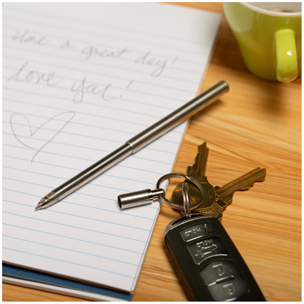 Telescopic Mini Pen on table.