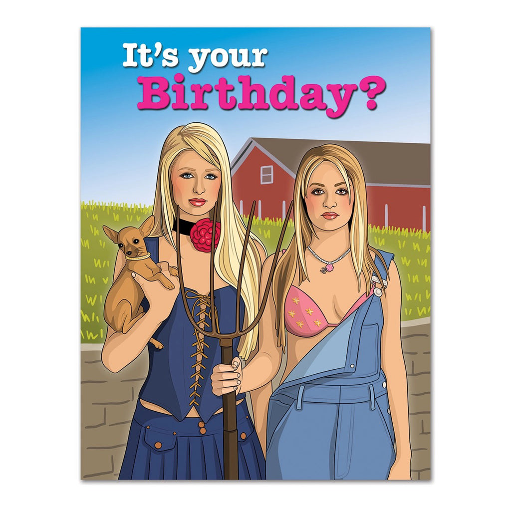 That's Hot Simple Life Birthday Card.