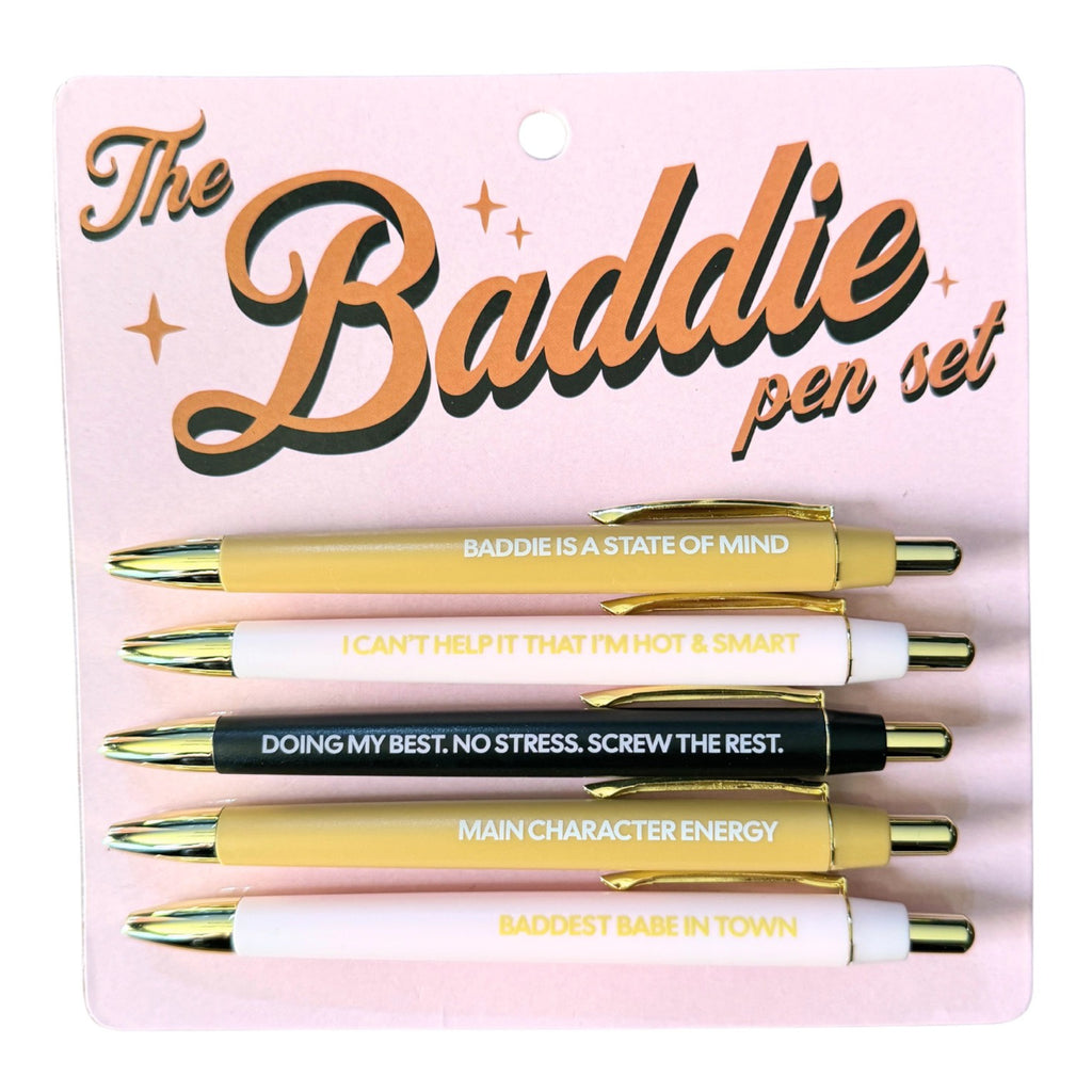 The Baddie Pen Set.