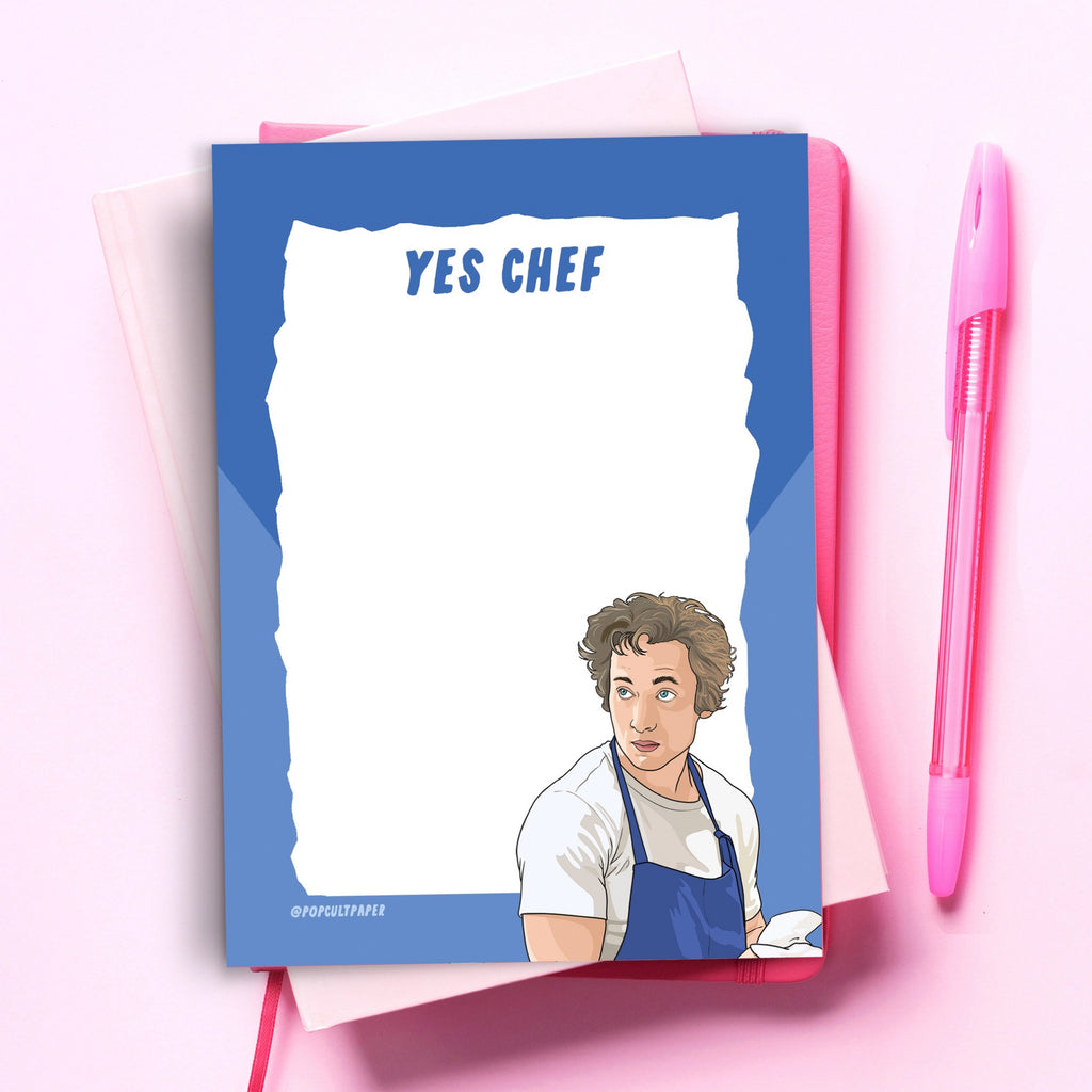 The Bear Yes Chef Notepad.