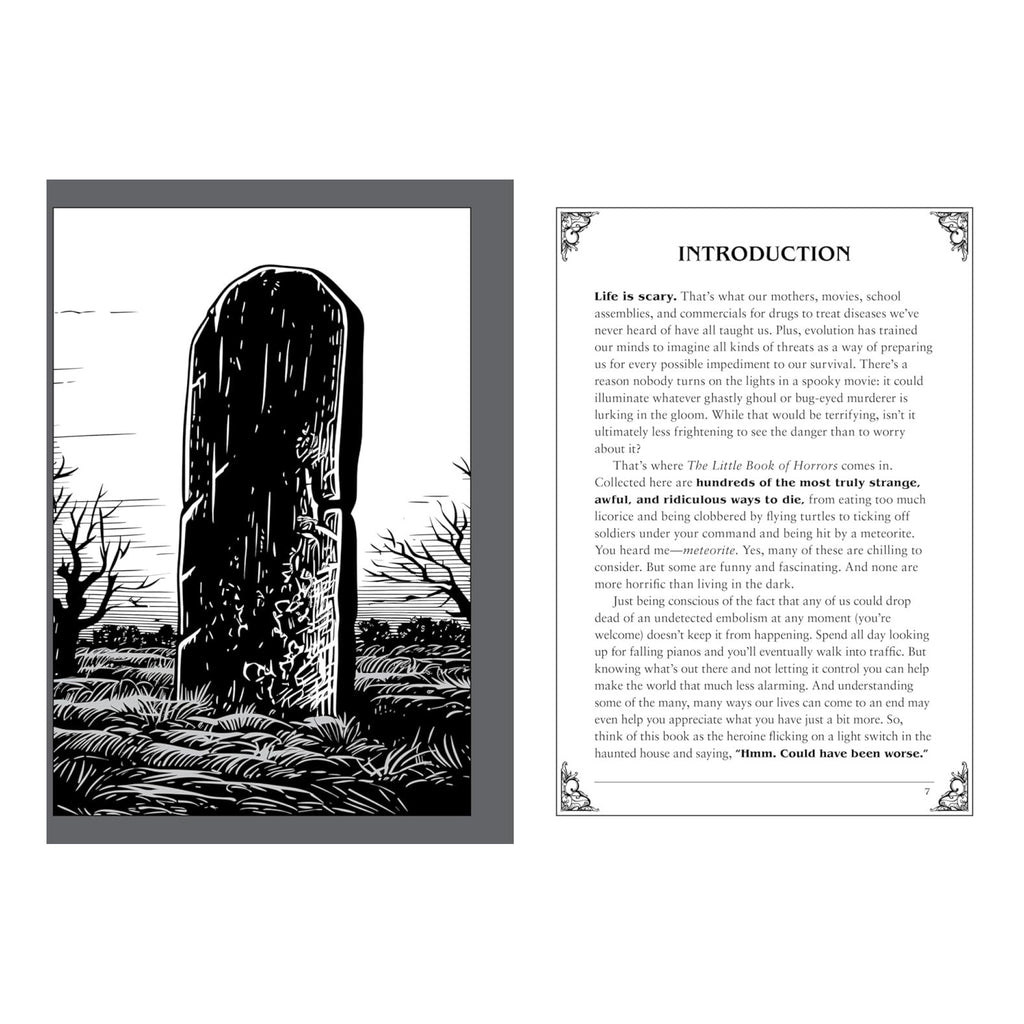 The Little Book Of Horrors - sample spread 1.