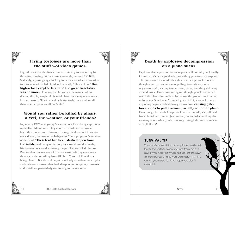 The Little Book Of Horrors - sample spread 3.
