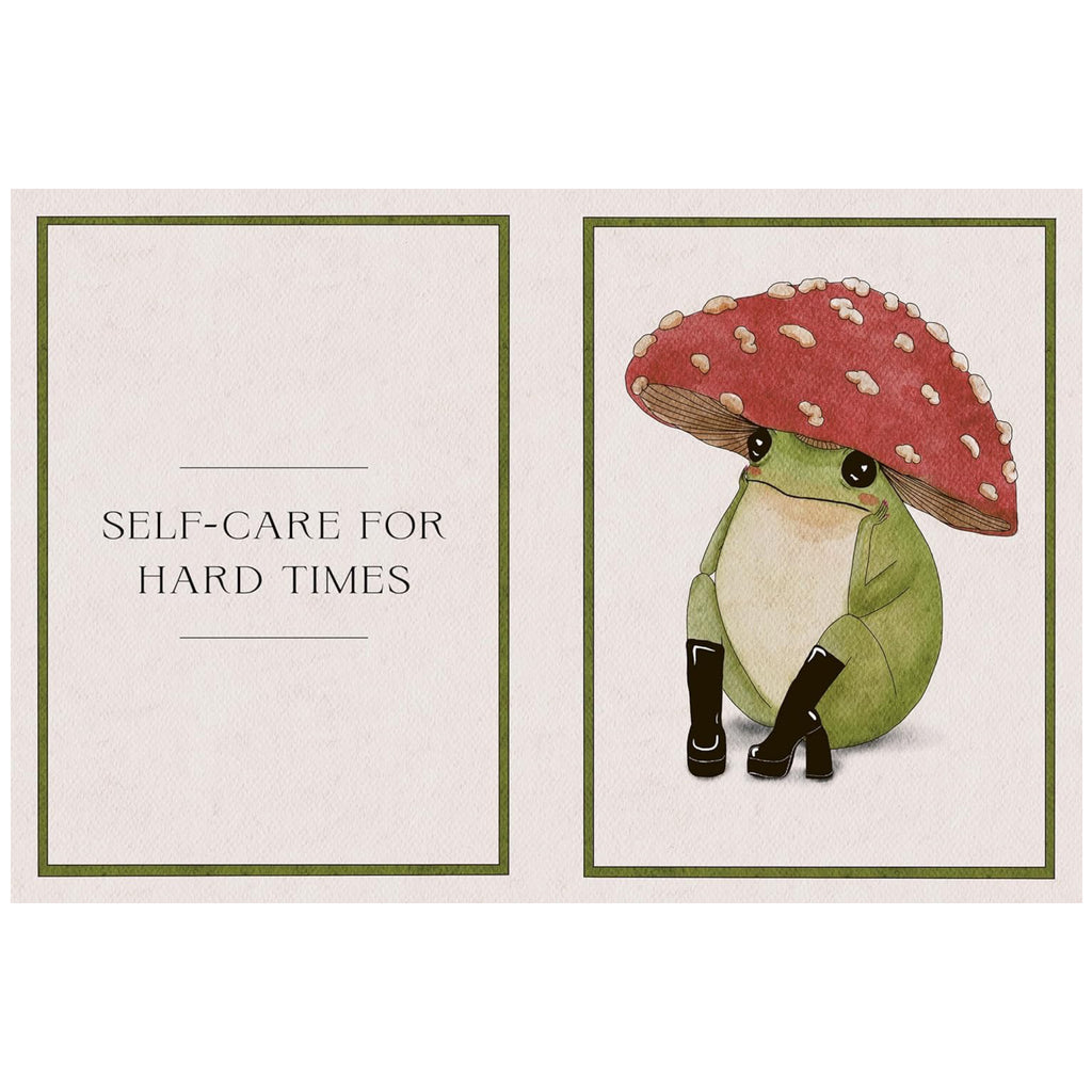 The Little Frog's Guide To Self-Care inside cover.