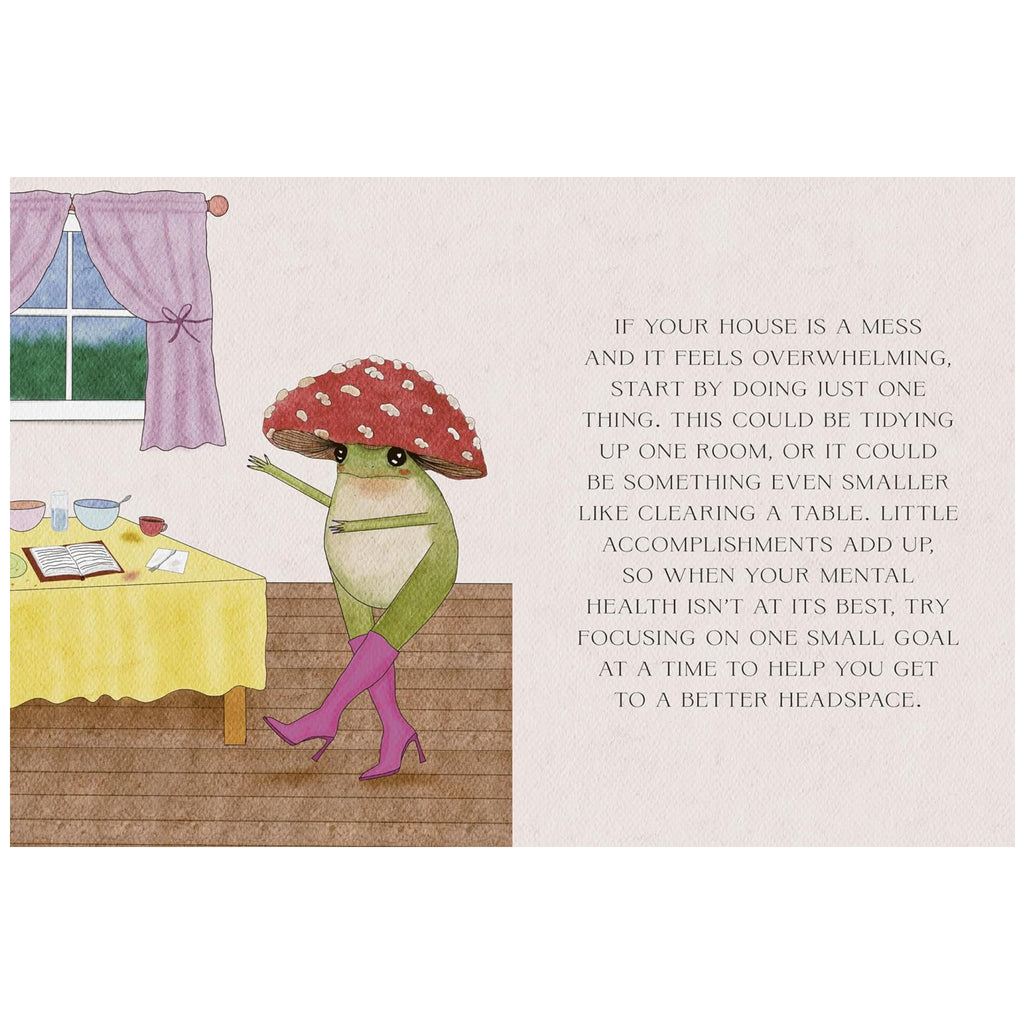 The Little Frog's Guide To Self-Care spread 2.