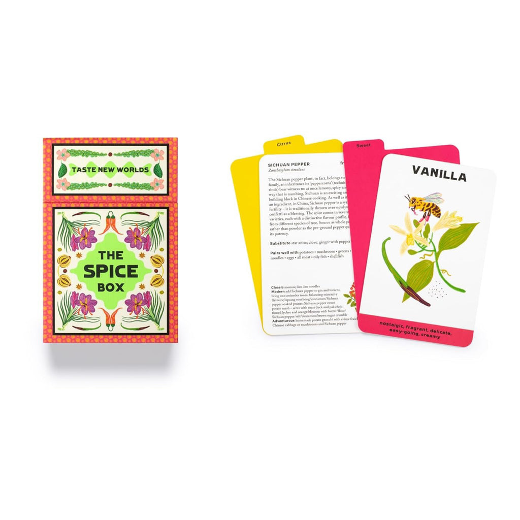 The Spice Box contents.