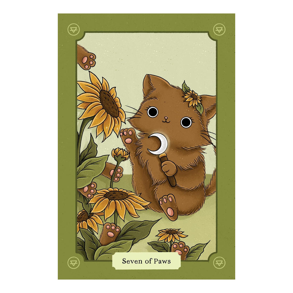 The Witch's Cat Tarot - page sample 4.