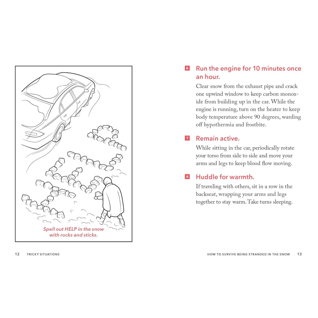 The Worst-Case Scenario Pocket Guide: Driving - spread 3.