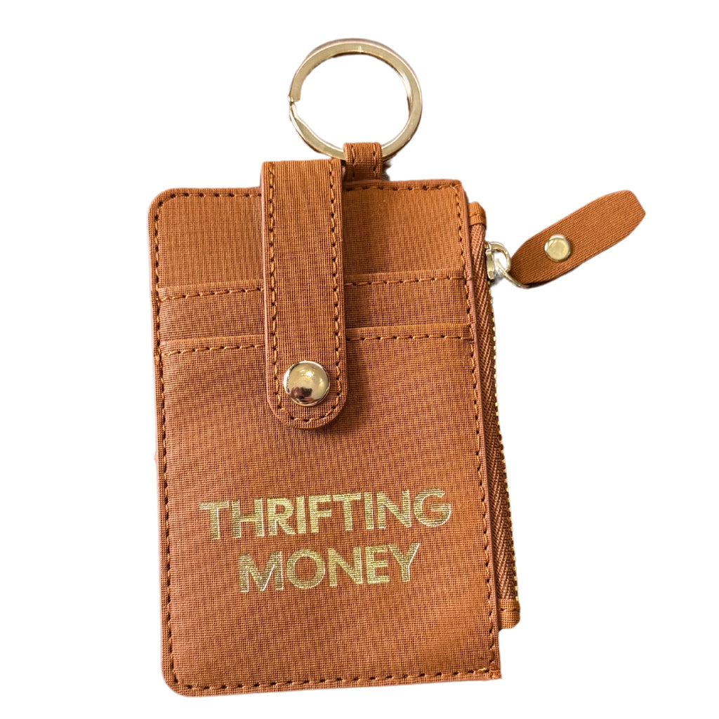 Thrifting Money Keychain Wallet.