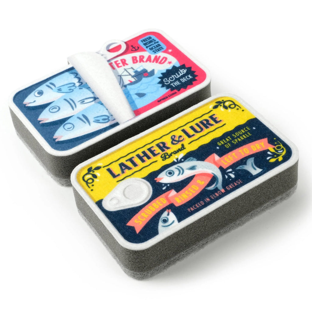Tidy Tins Sardine Kitchen Sponges.
