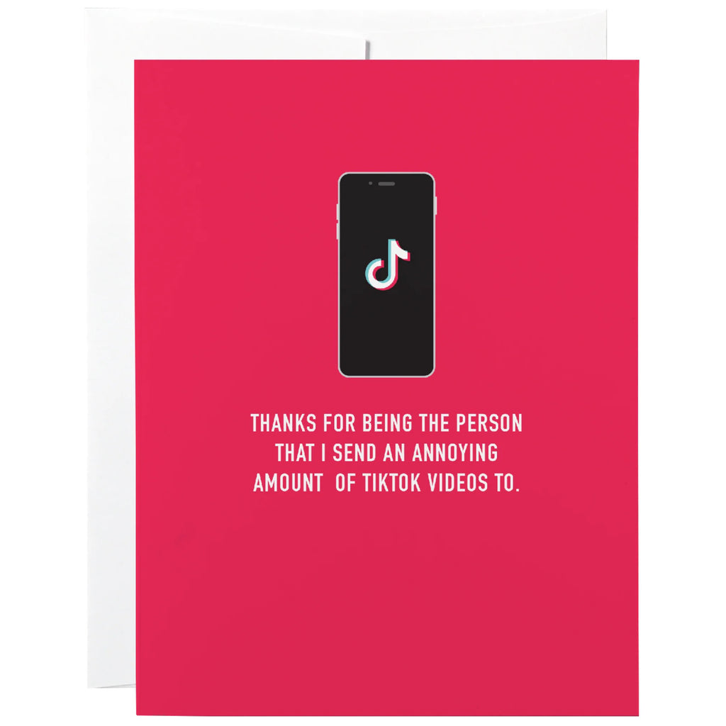 Tiktok Card.