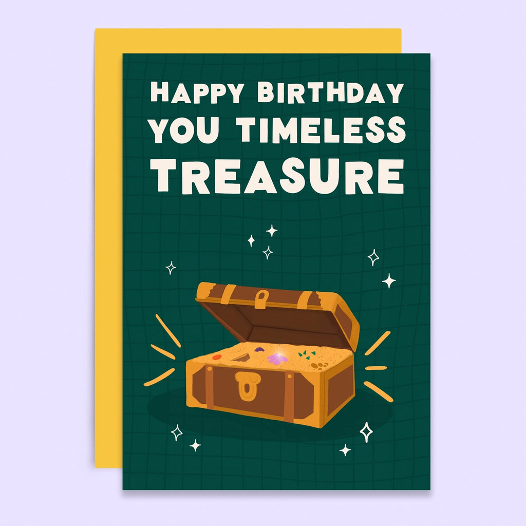 Timeless Treasure Birthday Card.