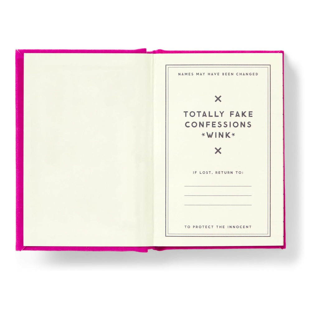 Tiny Diary For Not So Tiny Secrets - inside cover.