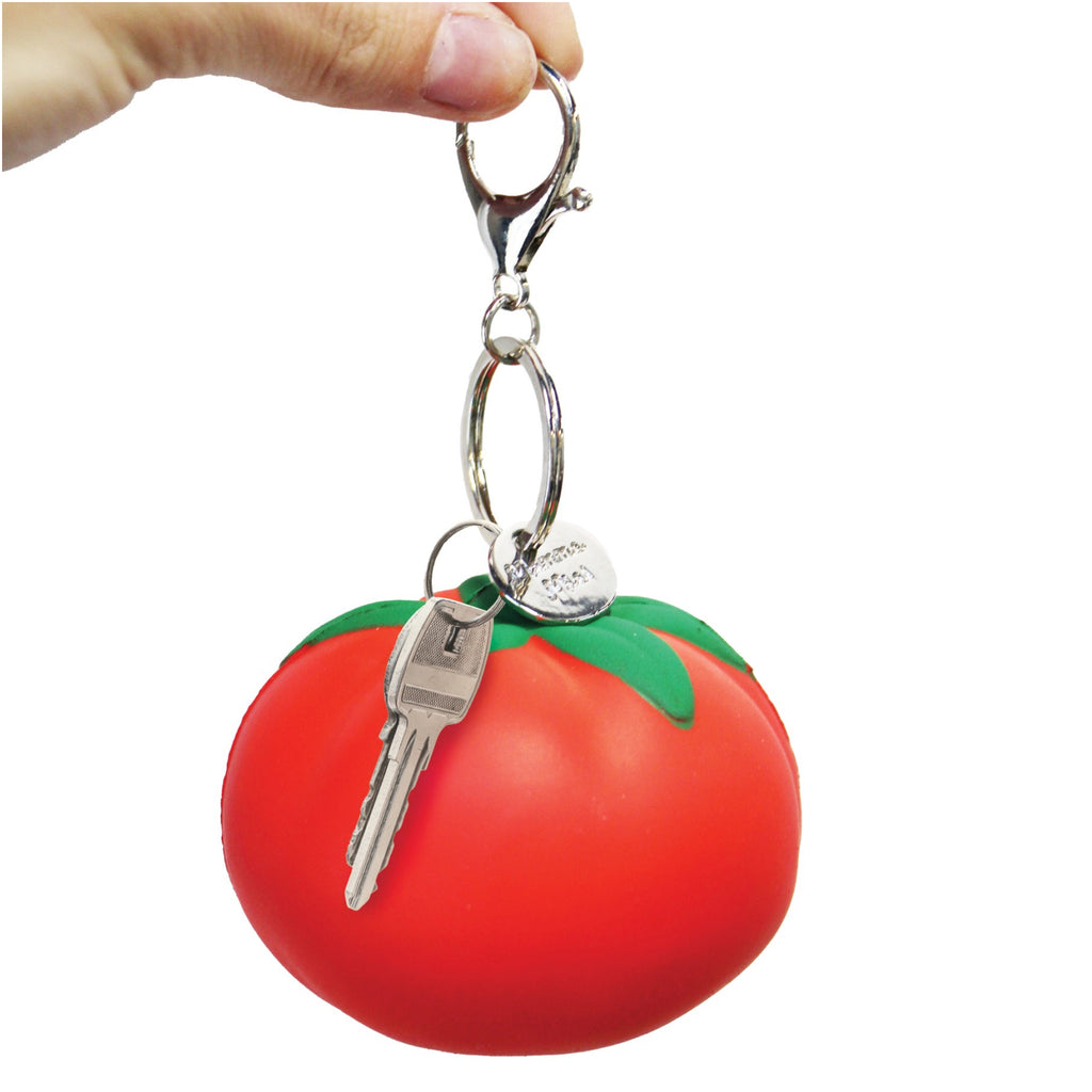 Tomato Keychain Charm.