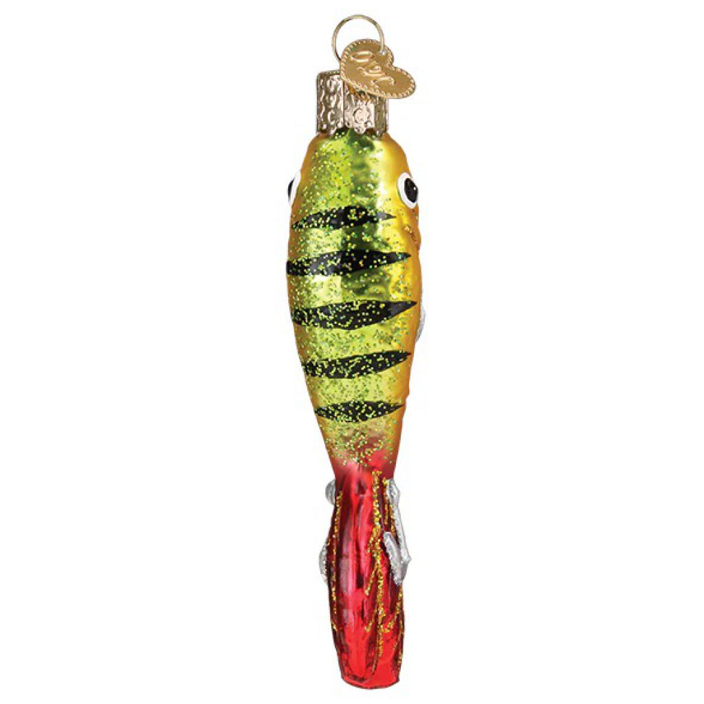 Top of Fishing Lure Ornament.