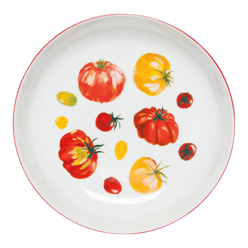 Top of Heirloom Tomatoes Serving Bowl.