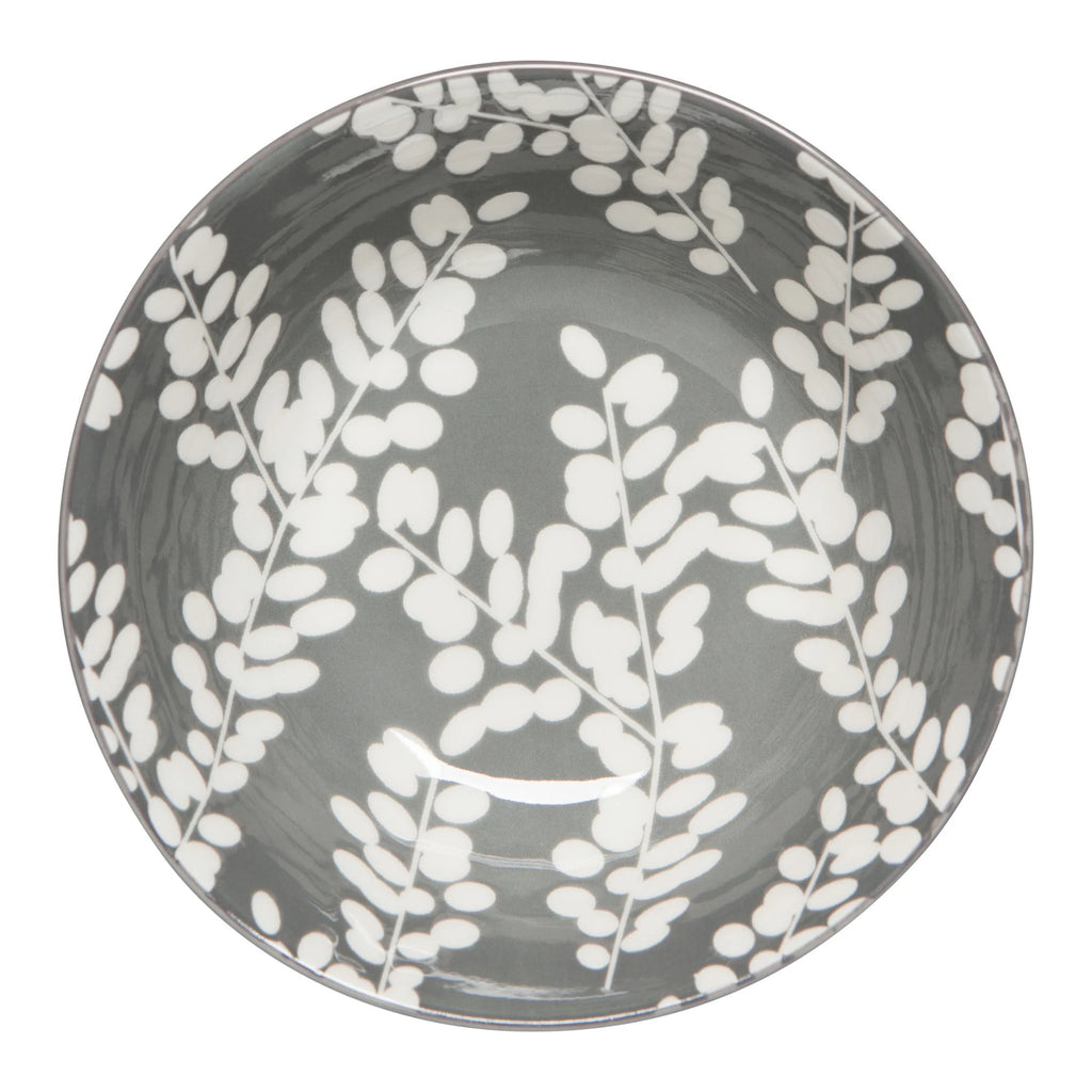 Top of Imperial Cress Stamped Bowl Small.