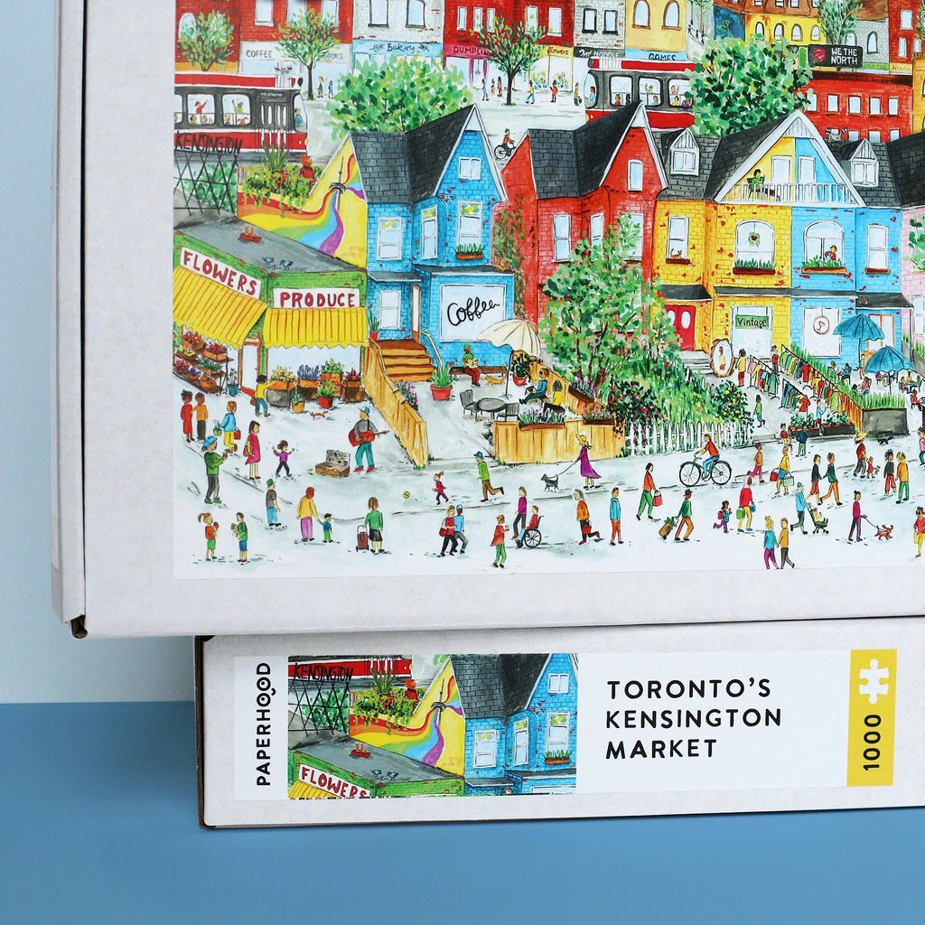 Toronto Cityscape Jigsaw Puzzle packaging.