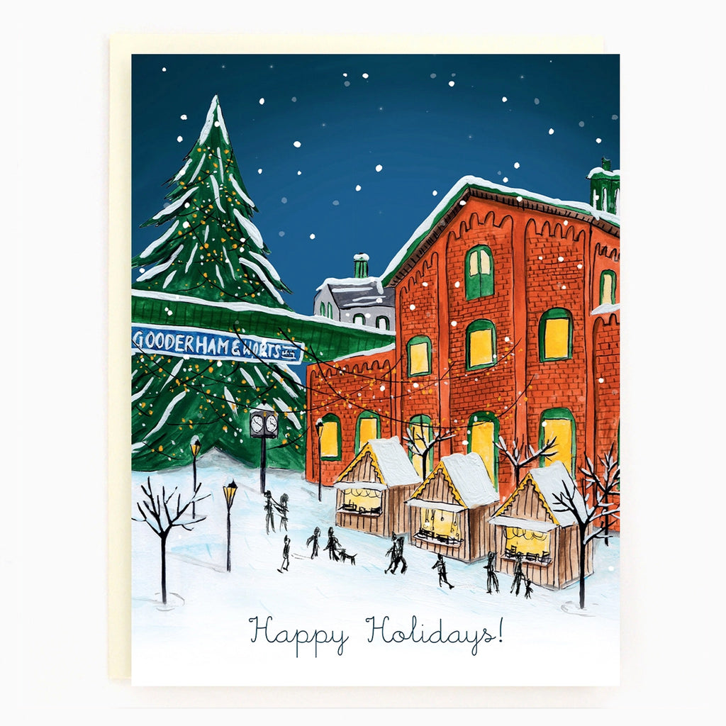 Toronto Distillery District Boxed Holiday Card.