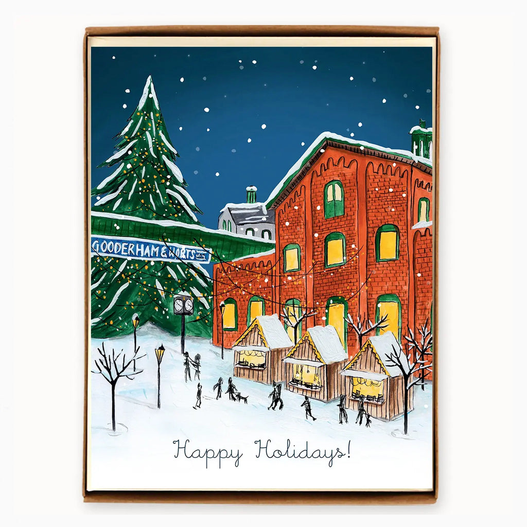 Toronto Distillery District Boxed Holiday Cards.