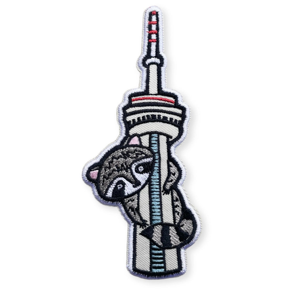 Toronto Raccoon CN Tower Patch.