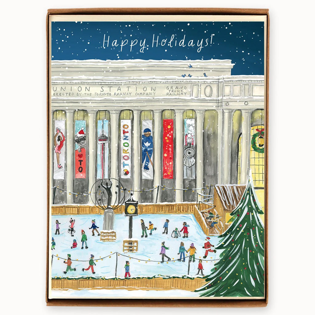 Toronto Union Station Boxed Holiday Cards.