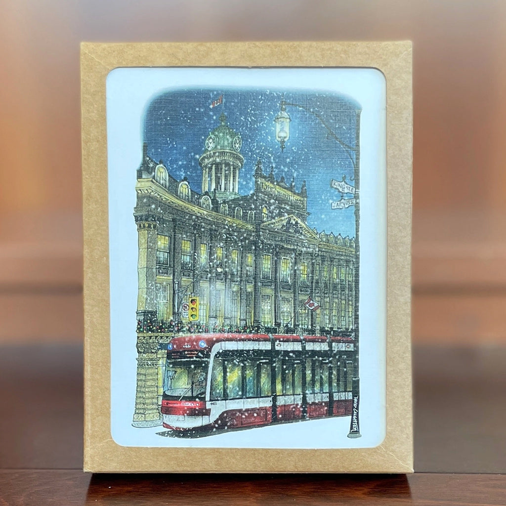 Toronto Winter's Night Boxed Christmas Cards.