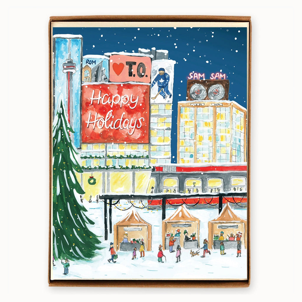 Toronto Yonge & Dundas Boxed Holiday Cards.