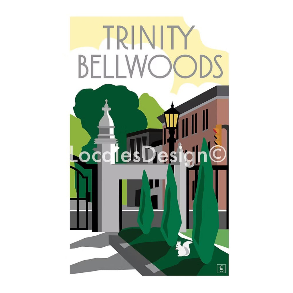 Trinity Bellwoods 8.5 x 11 Print.