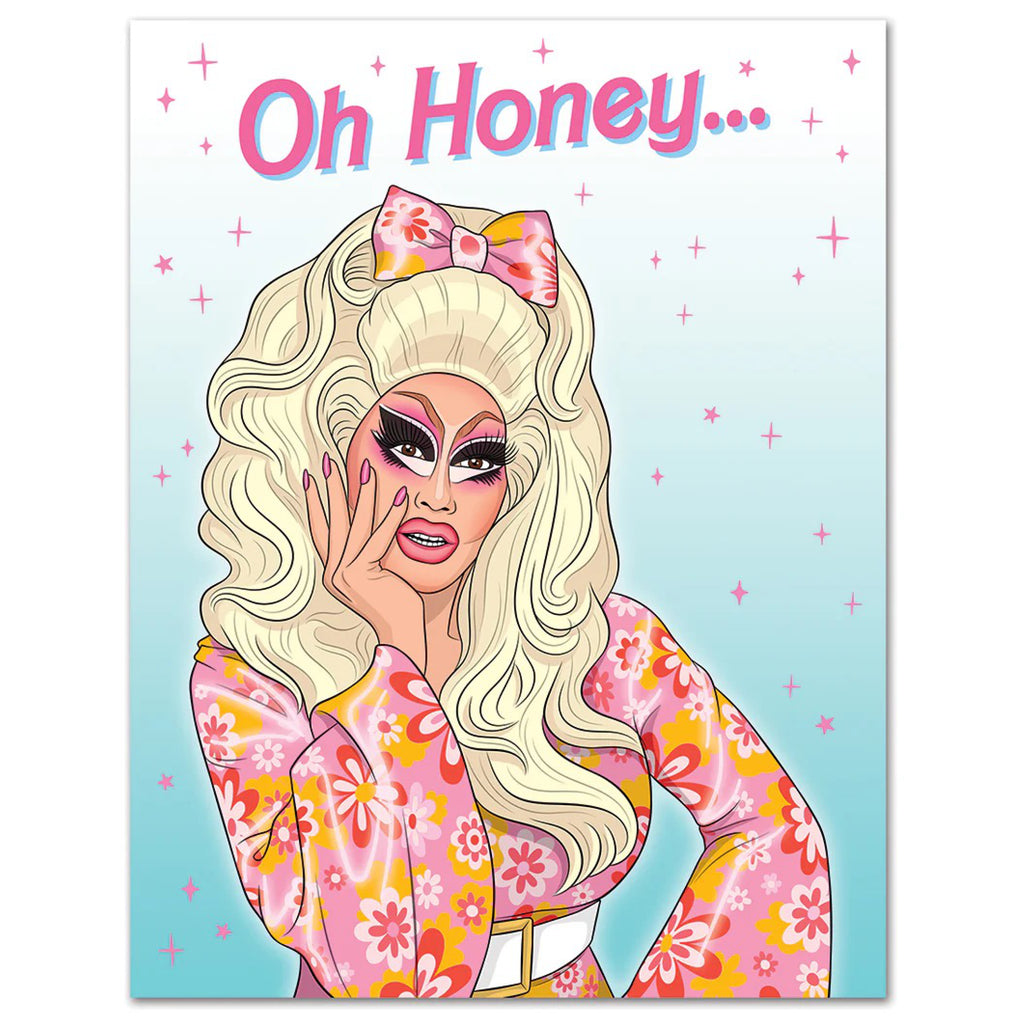 Trixie Oh Honey Birthday Card.