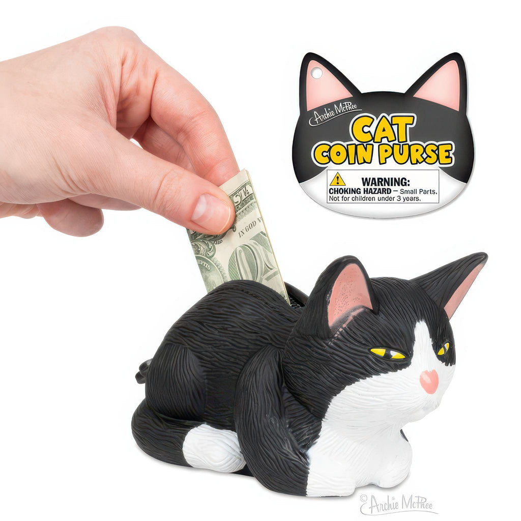 Tuxedo Cat Coin Purse.