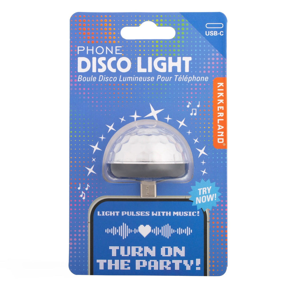 Type C Phone Disco Light packaging.