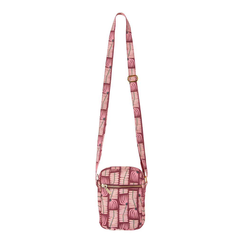 Venus Crossbody Bag with strap extended.