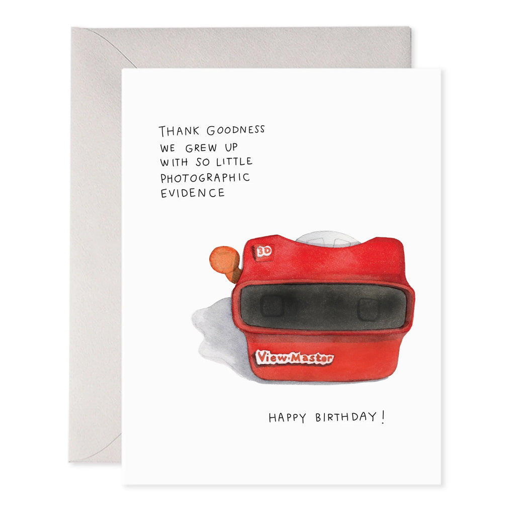 Viewfinder Birthday Card.