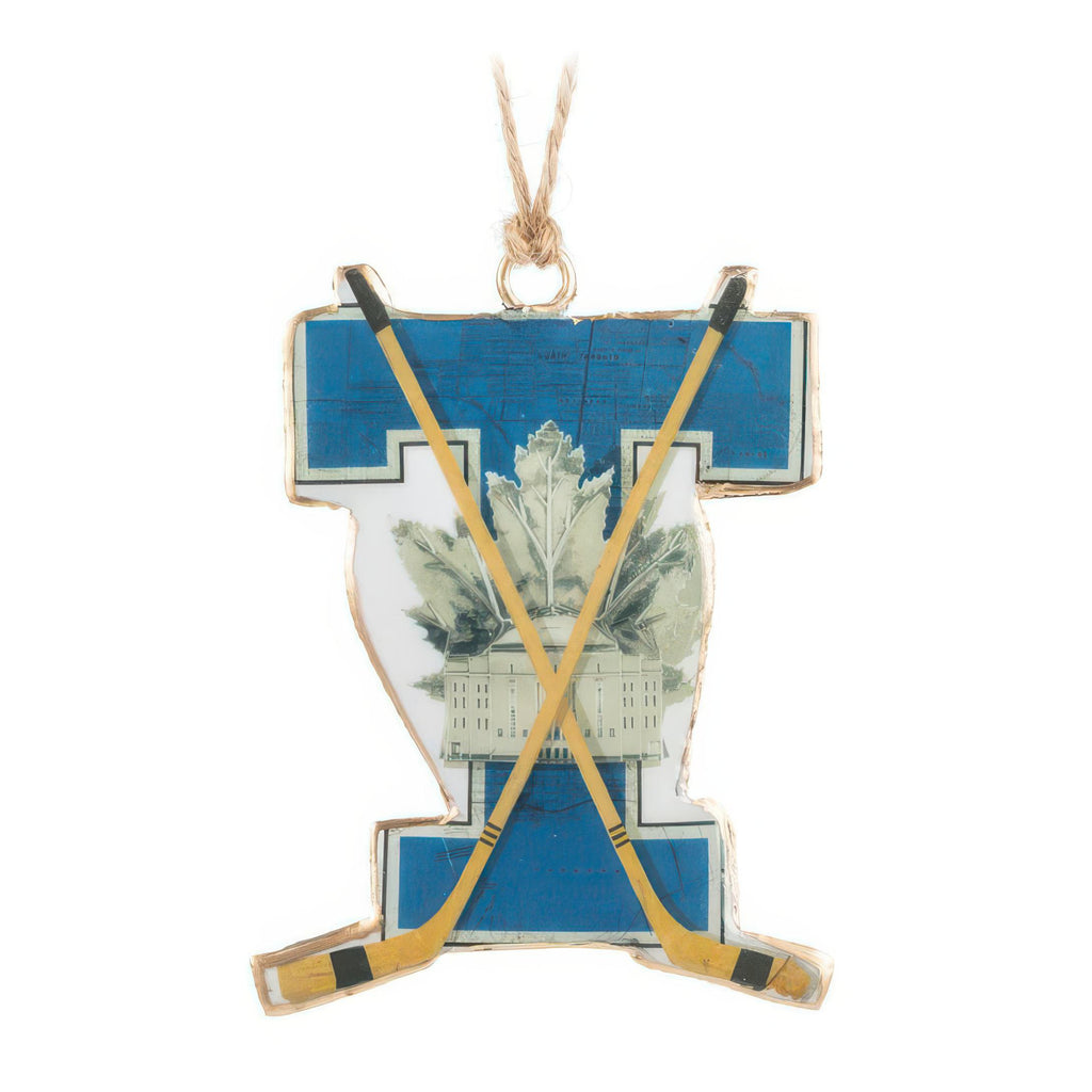 Vintage Toronto Hockey Logo Ornament.