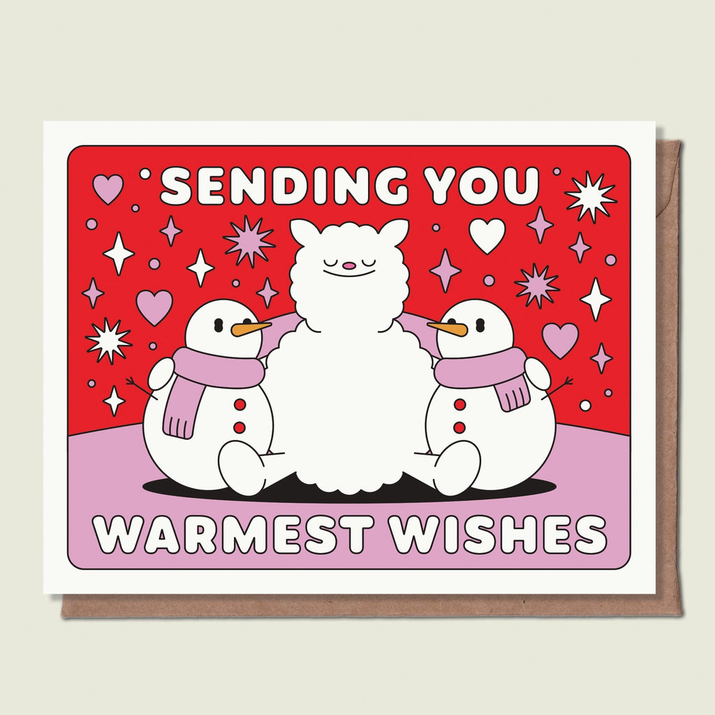 Warmest Wishes Greeting Card.