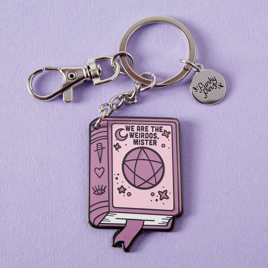 We Are The Weirdos Mister Enamel Keyring.