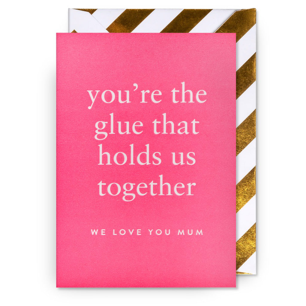 We Love You Mum Mother's Day Card.