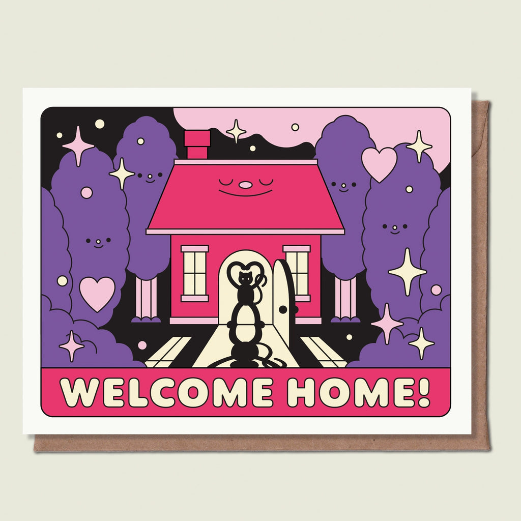 Welcome Home Greeting Card.