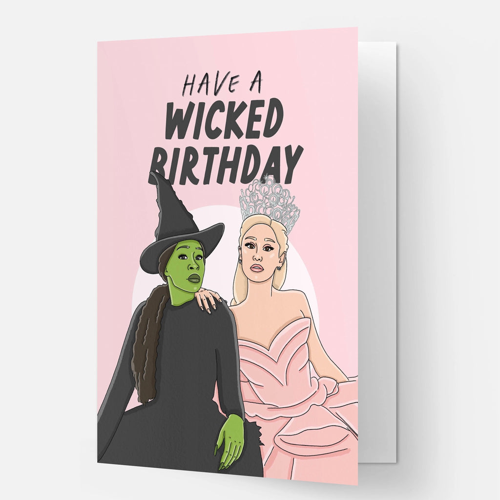 Wicked Birthday Card.